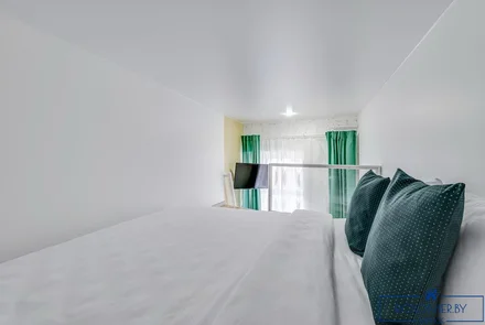 Квартира на сутки в Минске возле метро Институт Культуры кровать