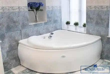 Квартира на сутки в Минске возле метро Институт Культуры ванна