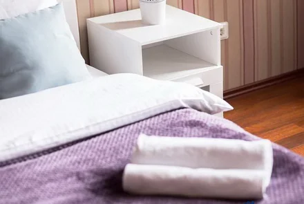 Квартира на сутки в Минске возле метро Институт Культуры спальня