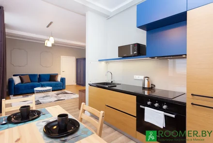 Двухкомнатная квартира в Минске на сутки Козлова, 7 гостиная