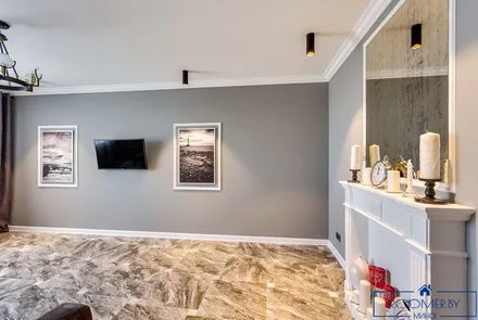 Двухкомнатная квартира на сутки Минске Захарова гостиная