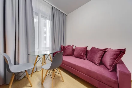 Студия на сутки в Минске на проспекте Независимости кухня