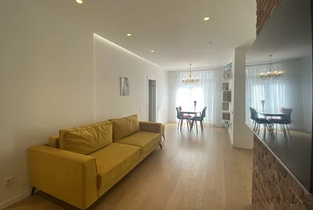 Трехкомнатная квартира на сутки Мстиславца спальня