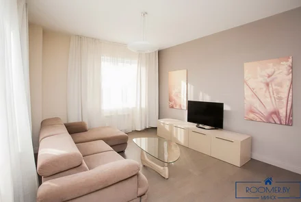 Квартира на сутки в Минске на улице Мстислава, 20 гостиная