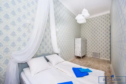 Квартира на сутки в Минске возле метро Академия Наук спальня