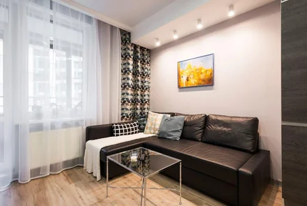 Двухкомнатная квартира на сутки в Минске Хоружей, 11 гостиная