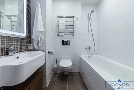 Квартира на сутки в Минске на проспекте Независимости, 58 ванная комната