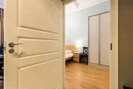 Двухкомнатная квартира на сутки в Минске Мулявина, 3 спальня