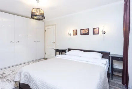 Двухкомнатная квартира в Минске на сутки улица Куйбышева, 46 спальня