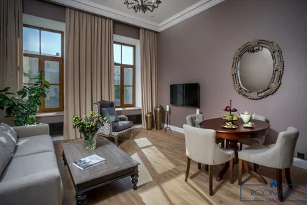 Квартира на сутки в Минске возле метро Площадь Якуба Коласа гостиная