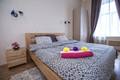 Двухкомнатная квартира на сутки Минск переулок Броневой спальня